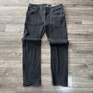 Volcom Mens Kinkade Classic Straight Fit Stretch Performance Jeans 34x30 Black